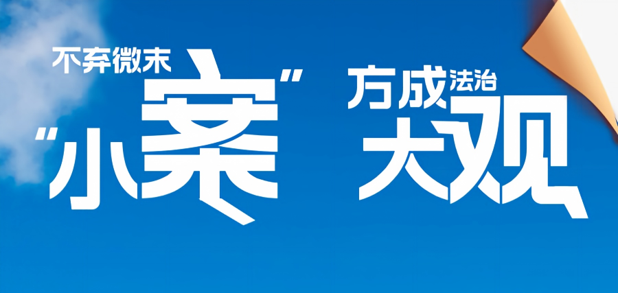 不弃微末“小案” 方成法治大观
