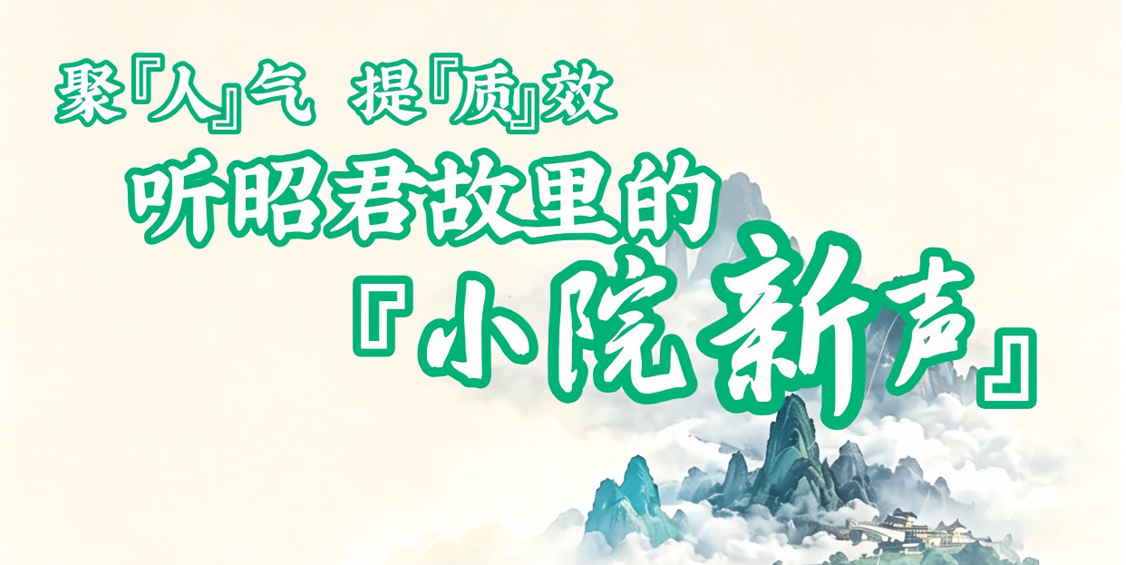 先锋论坛·头雁说 | 聚“人”气，提“质”效 听昭君故里的“小院新声”